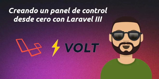Imagen destacada del post -Creando un panel de control desde cero con Laravel III-